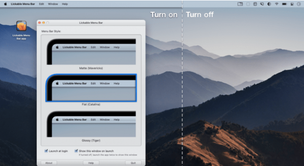 Lickable Menu Bar Mac版