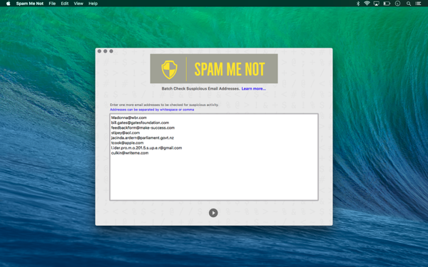 Spam Me Not Mac版