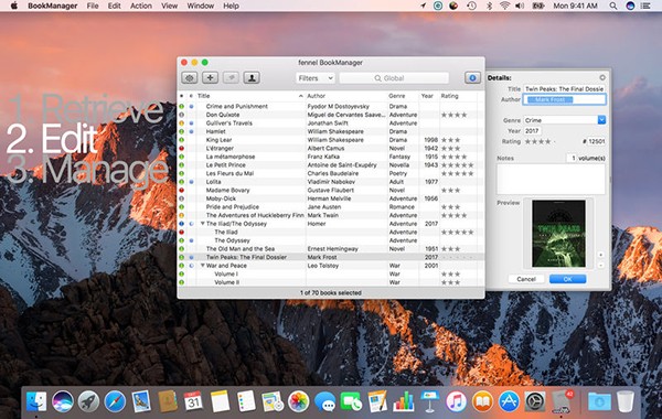 BookManager for Mac