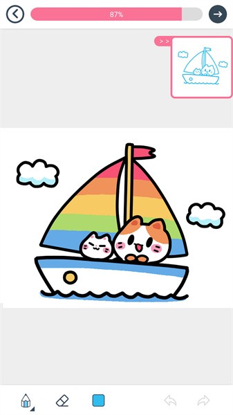 花花简笔画游戏