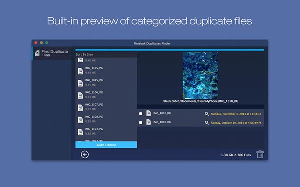 Fireebok Duplicates Finder Mac版