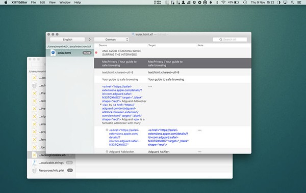 Xliff Editor MacV2.9.2最新版