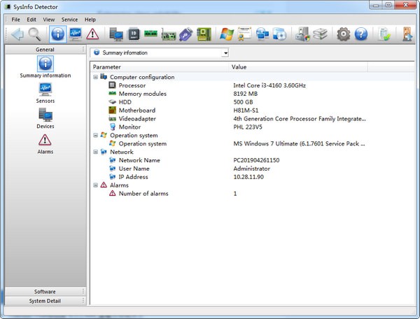 SysInfo Detectorv1.7.4官方版