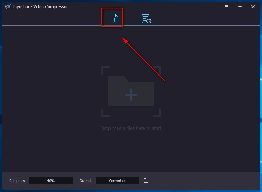 Joyoshare VidiKit如何压缩视频
