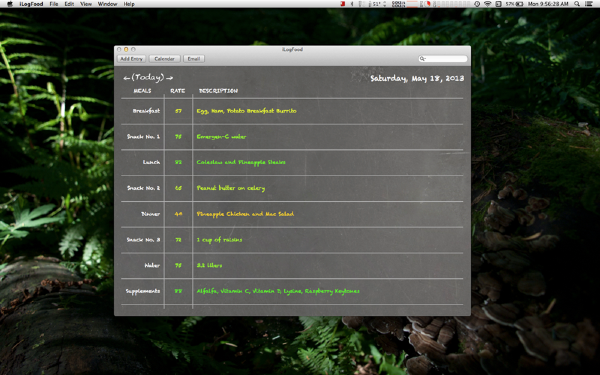 iLogFoodV1.0Mac版