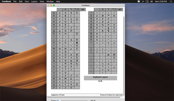 FontBookV5.2.2Mac版
