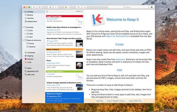 Keep ItV1.10.1Mac版