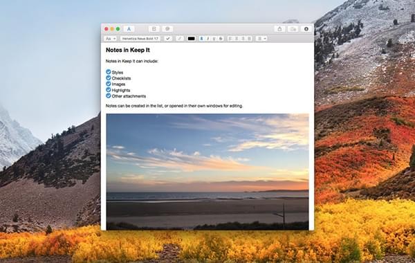Keep ItV1.10.1Mac版