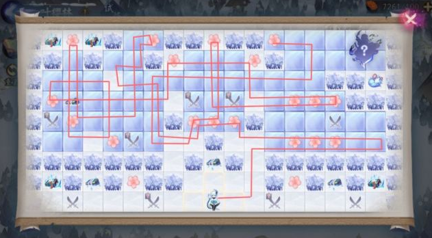 1615788890976035.png 阴阳师雪落樱祭活动一叶樱林路线图分享