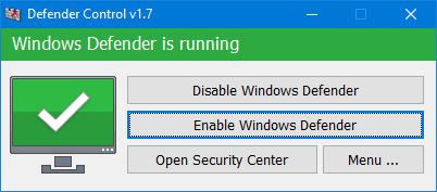 Defender Control