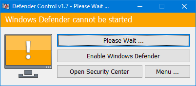 Defender Control