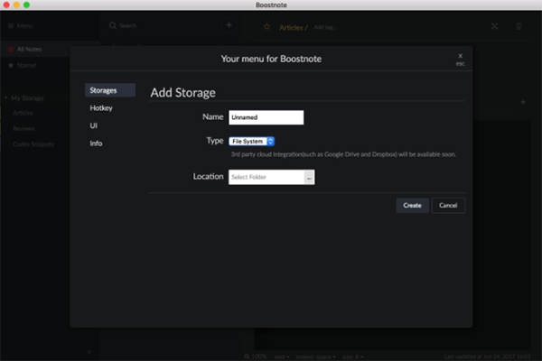 BoostnoteV0.14.1Mac版