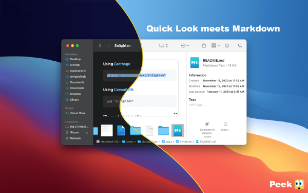 Quick Look ExtensionV1.0Mac版