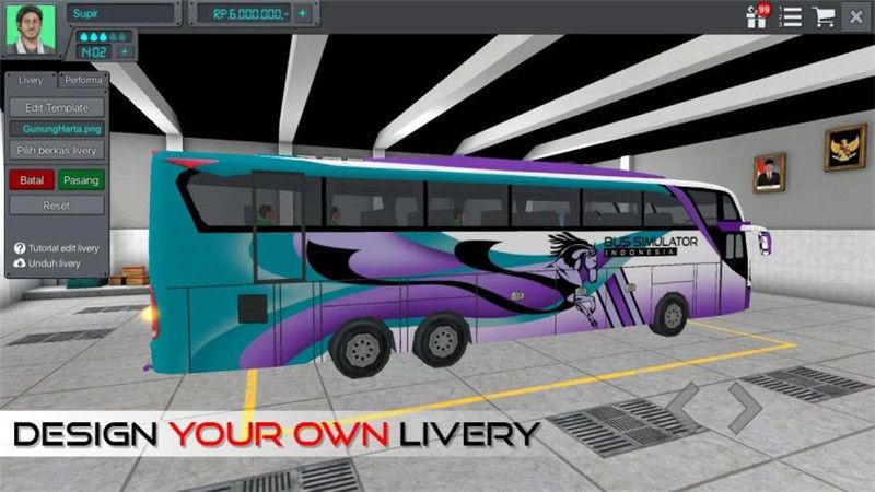 印度尼西亚巴士模拟器v3.3.4