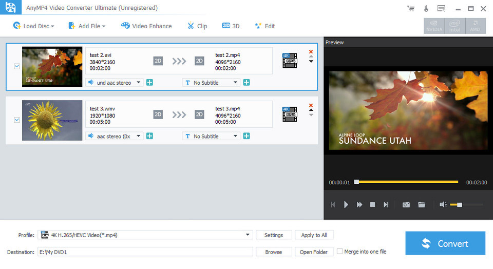 AnyMP4 Video Converter Ultimate v8.2.8最新版