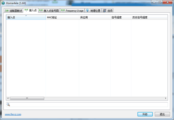 WLAN信号强度检测器(Homedale)