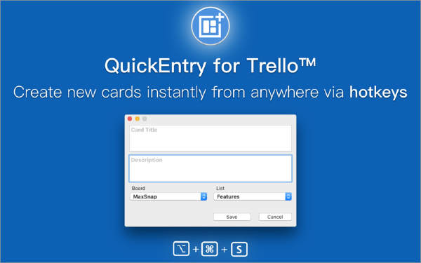 QuickEntry Mac版