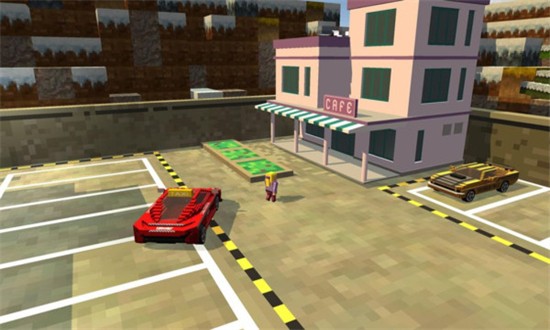 真实模拟像素出租车游戏