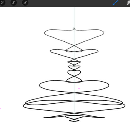 procreate怎样画对称画