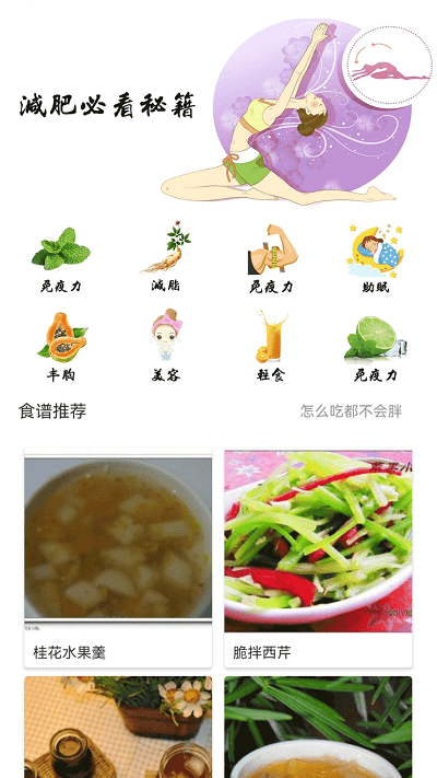 减脂菜谱安卓版v1.0