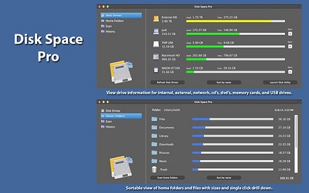 Disk Space Pro Mac截图