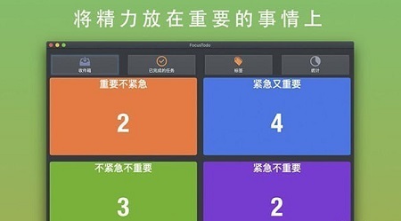 优先级Focus Todo Mac截图