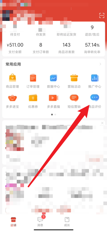 拼多多商家版怎样举报评论