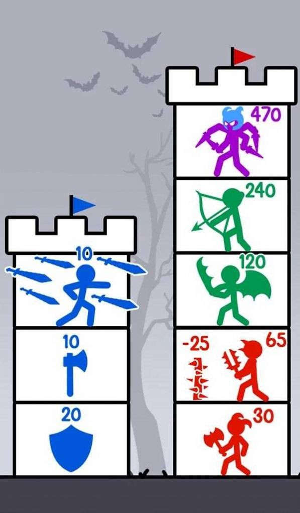 火柴人战争塔楼中文版2