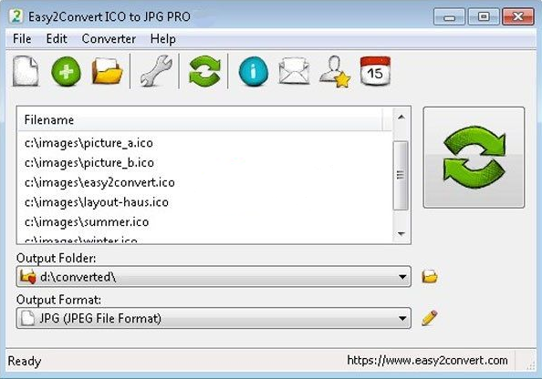 Easy2Convert ICO to JPG Pro