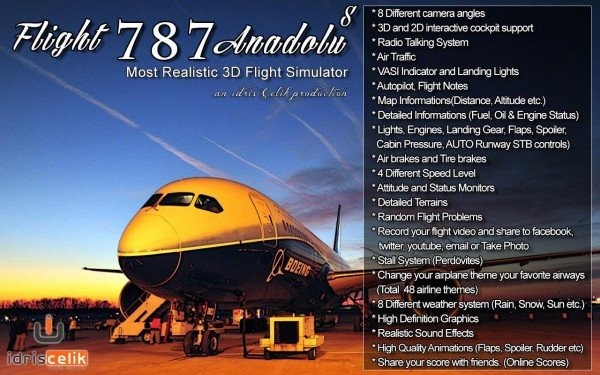 飞行模拟787