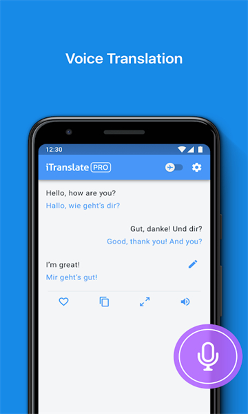 iTranslate翻译app截图0