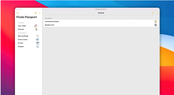 Finale Passport Mac版V1.0