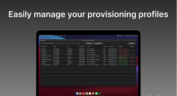 Provisioning Profile Assistant Mac版V1.0
