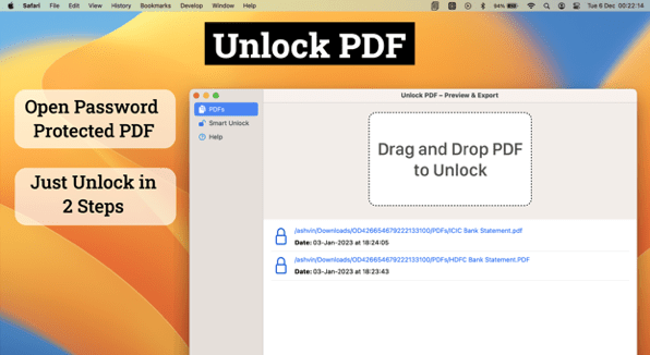 Unlock PDF