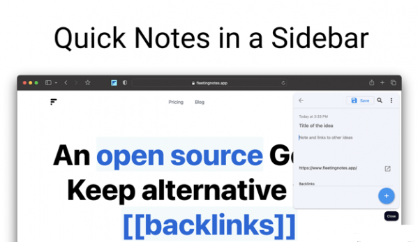 Fleeting Notes Mac版V1.0