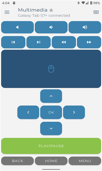 Serverless bluetooth keyboard mouse模拟蓝牙键盘鼠标截图0