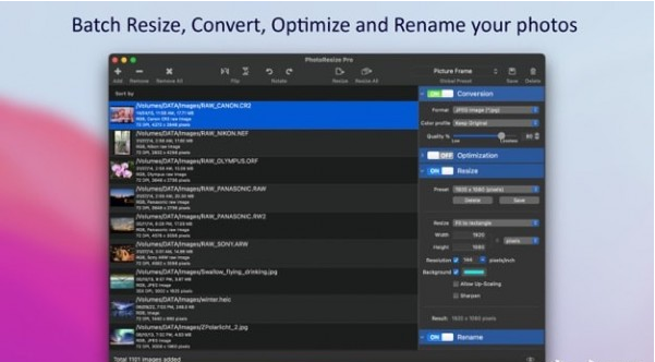 PhotoResize Pro Mac版V7.1