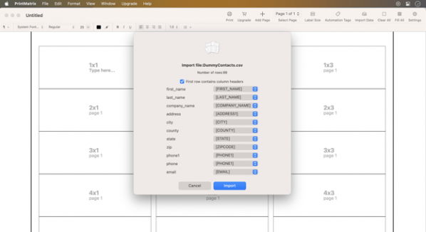 PrintMatrix Mac版V1.0