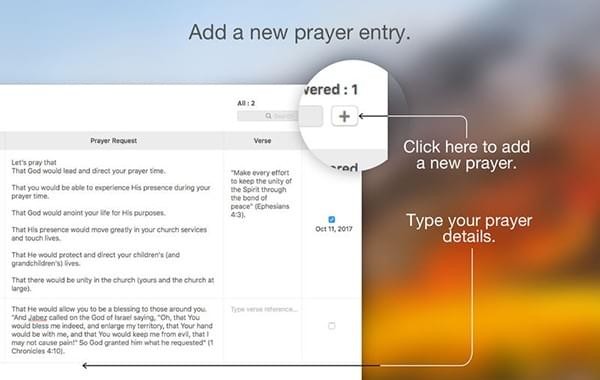 PrayerDiary Mac版