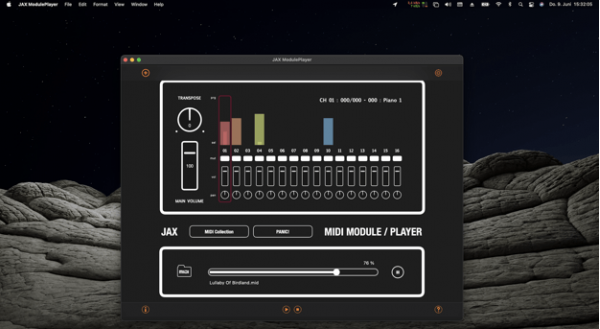 JAX MIDI ModulePlayer Mac版