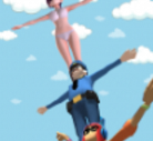 人类之塔跑