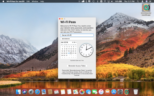WiFi Pass Mac版