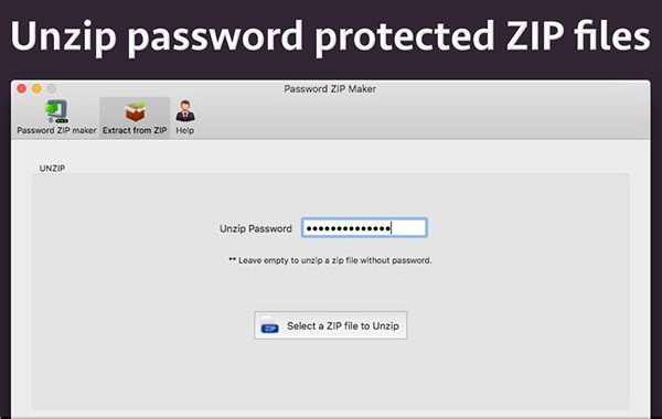 Password ZIP Maker for Mac