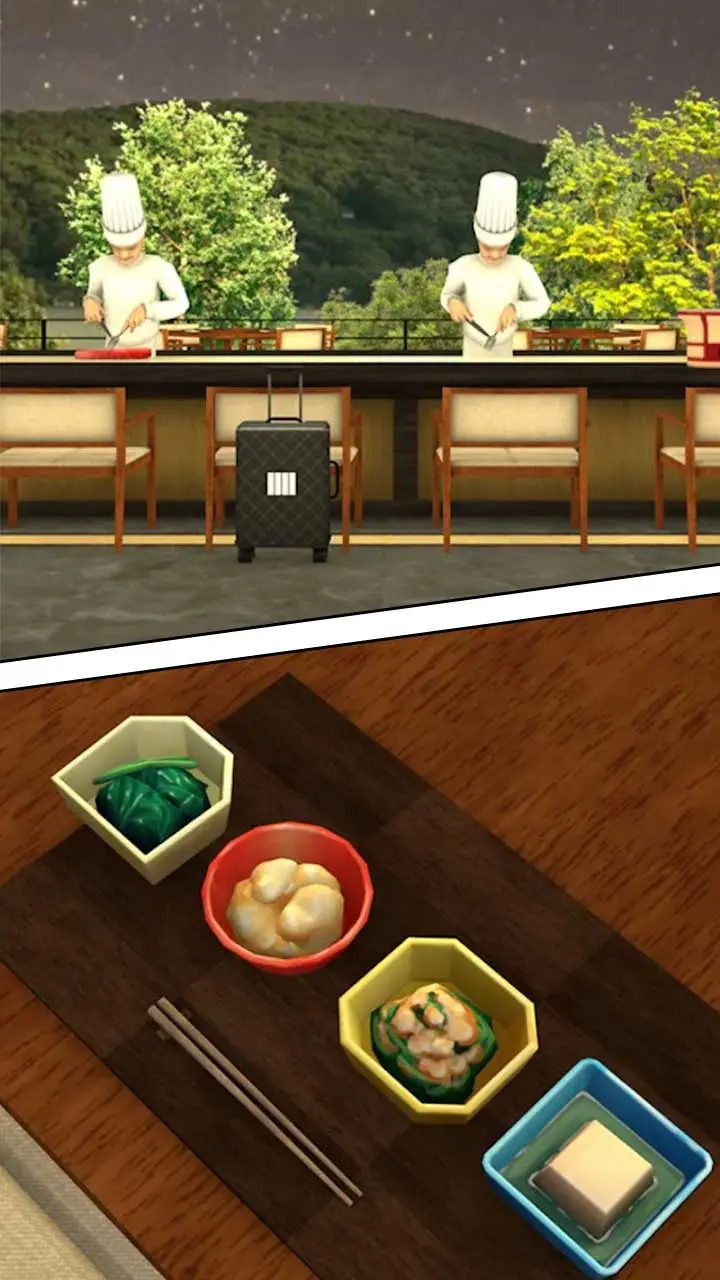 蓝色湖畔与碧绿山峰中文版2
