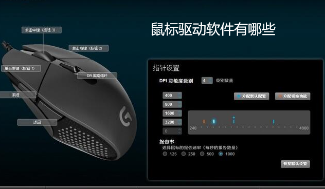 鼠标驱动软件有哪些
