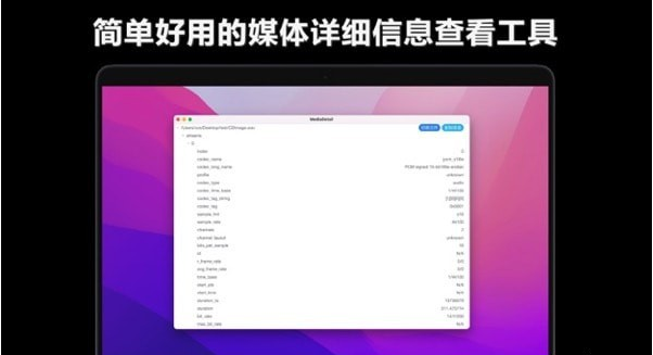 Media Detail Mac版