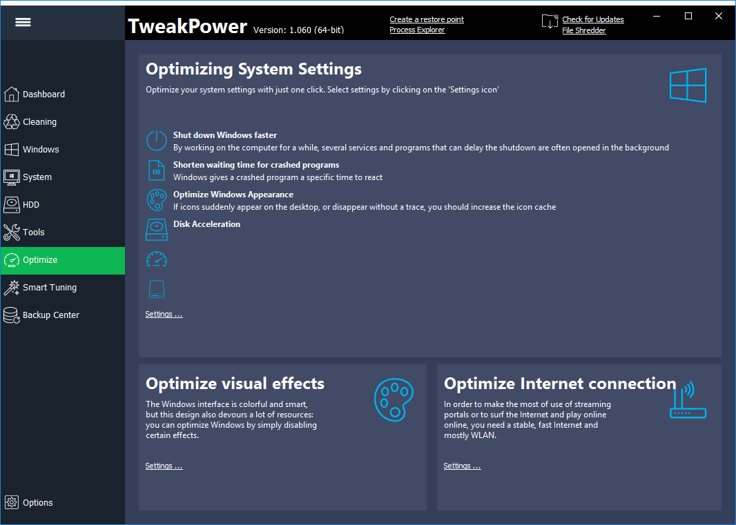 TweakPower(系统性能优化软件)