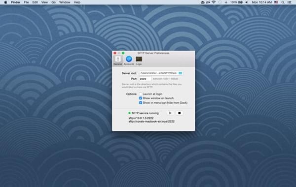 SFTP服务器for Mac
