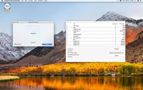 Duplicate File Commander for Mac