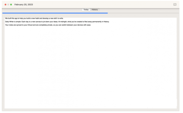 Daily Writer A New Habit MAC版